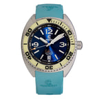 Ocean Crawler Core Diver V4 - Arctic Blue — 44mm Automatic Dive Watch