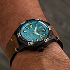 Ocean Crawler Crawler One - Aqua - DLC — 41mm Automatic Dive Watch
