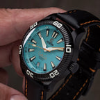 Ocean Crawler Crawler One - Aqua - DLC — 41mm Automatic Dive Watch