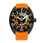 Ocean Crawler Decompression Timer Core Diver - Black DLC — 44mm Automatic Dive Watch