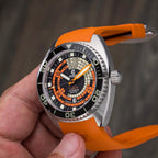 Ocean Crawler Decompression Timer Core Diver - Black — 44mm Automatic Dive Watch