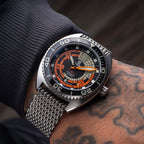 Ocean Crawler Decompression Timer Core Diver - Black — 44mm Automatic Dive Watch