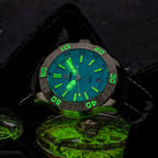 Ocean Crawler Dream Diver 2025 - Rip Tide Aqua — 41mm Automatic Dive Watch