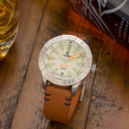 Ocean Crawler Dream Diver 2025 - Coastal Frost White — 41mm Automatic Dive Watch