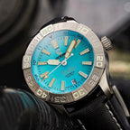 Ocean Crawler Dream Diver 2025 - Rip Tide Aqua — 41mm Automatic Dive Watch