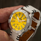 Ocean Crawler Dream Diver 2025 - Solar Shock Yellow — 41mm Automatic Dive Watch