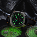 Ocean Crawler Great Lakes Diver - Seaway Trail — 40mm Automatic Dive Watch