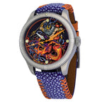 Ocean Crawler Leviathan - Ceramic-Enamel Dial (Limited Edition) — 44mm Automatic Dive Watch