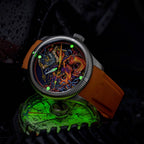 Ocean Crawler Leviathan - Ceramic-Enamel Dial (Limited Edition) — 44mm Automatic Dive Watch