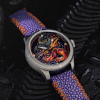 Ocean Crawler Leviathan - Ceramic-Enamel Dial (Limited Edition) — 44mm Automatic Dive Watch