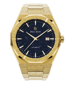 Paul Rich Frosted Star Dust II Gold — 43mm Automatic or Quartz Dress Watch
