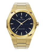 Paul Rich Star Dust II Gold — 43mm Automatic or Quartz Dress Watch