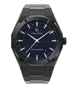 Paul Rich Star Dust II Black — 43mm Automatic or Quartz Dress Watch